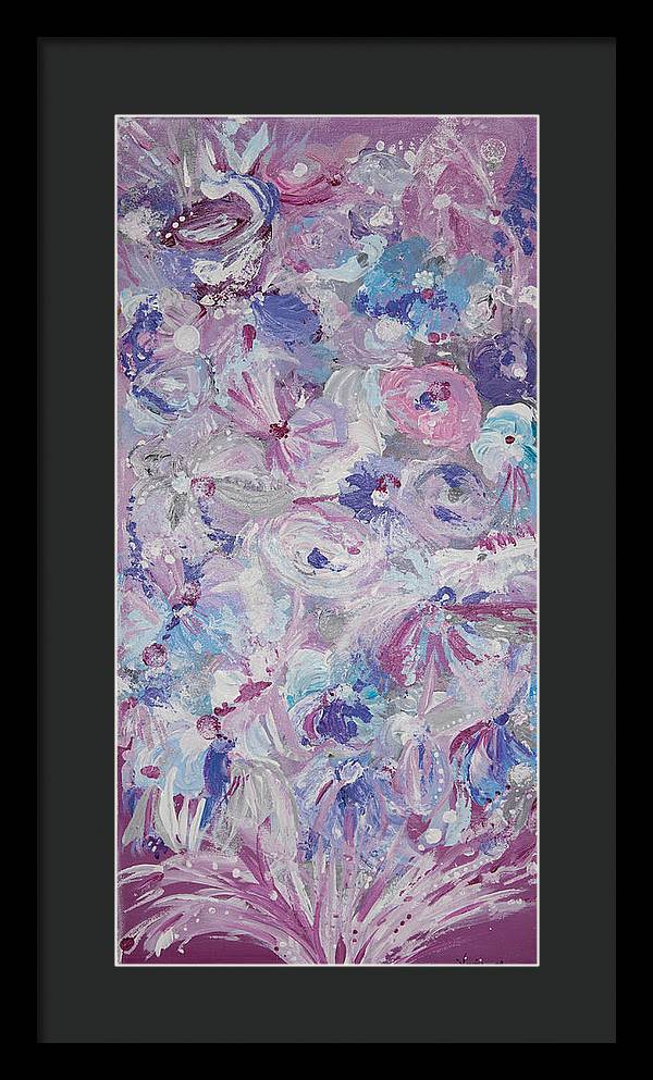 Purple Bloom - Blooming Collection  - Framed Print