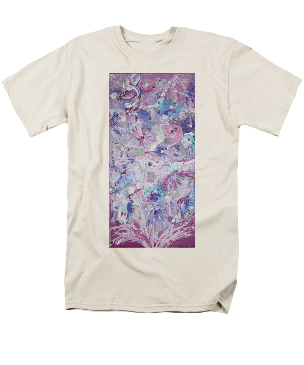 Purple Bloom - Blooming Collection  - Men's T-Shirt  (Regular Fit)