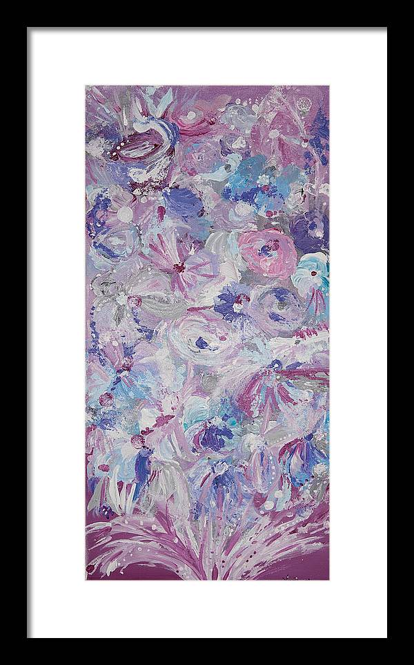 Purple Bloom - Blooming Collection  - Framed Print