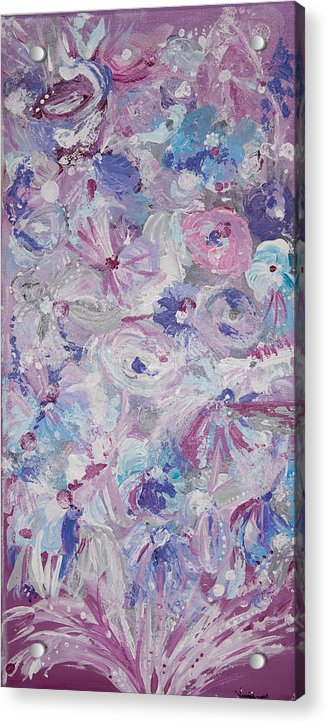 Purple Bloom - Blooming Collection  - Acrylic Print