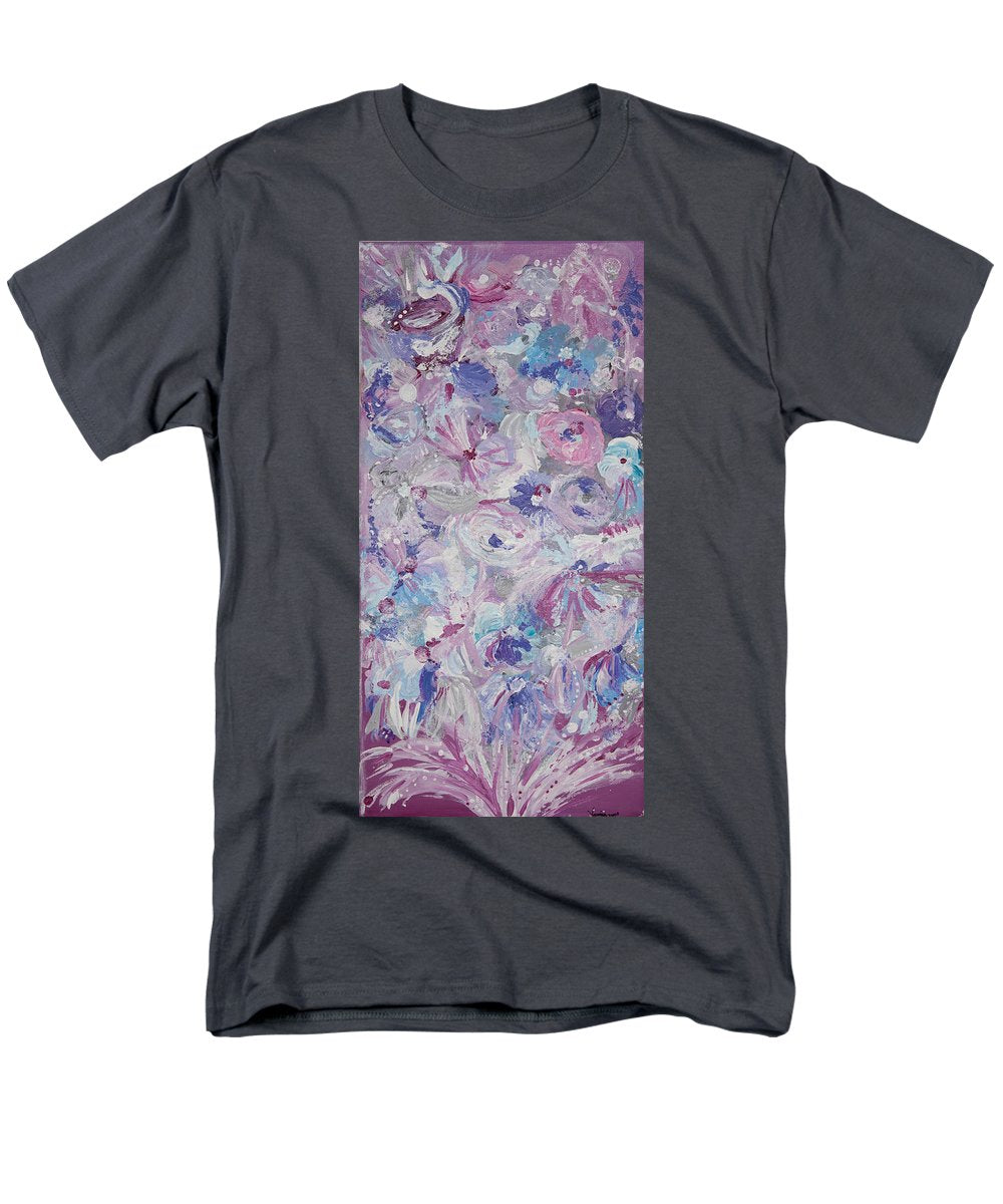 Purple Bloom - Blooming Collection  - Men's T-Shirt  (Regular Fit)