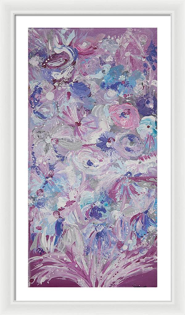 Purple Bloom - Blooming Collection  - Framed Print