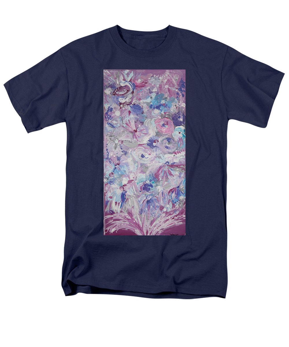 Purple Bloom - Blooming Collection  - Men's T-Shirt  (Regular Fit)