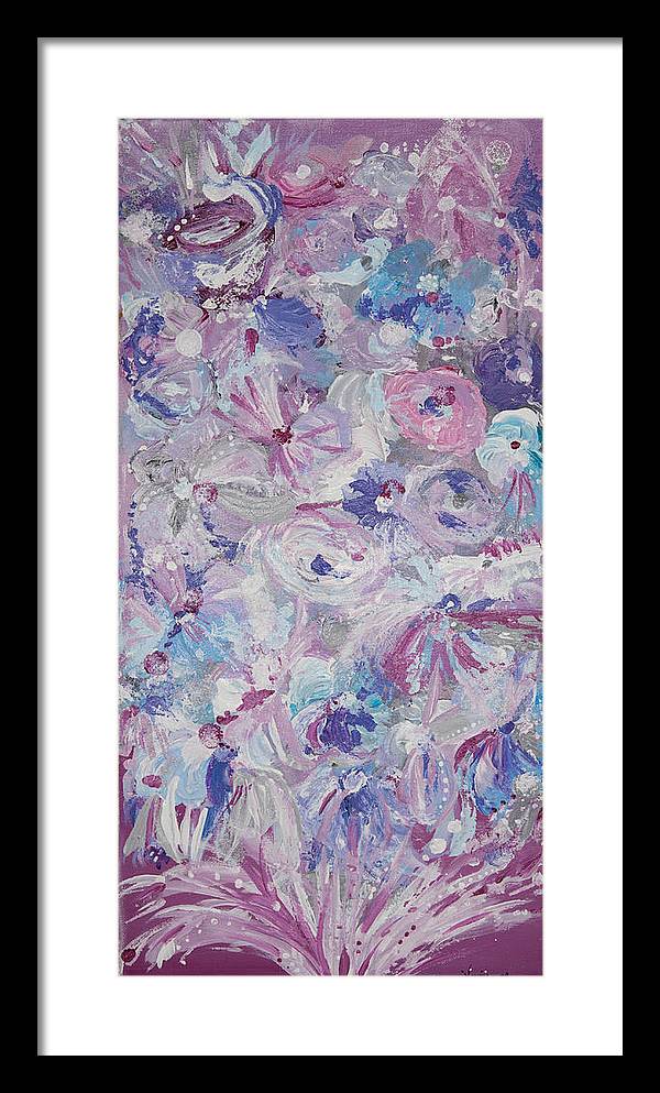 Purple Bloom - Blooming Collection  - Framed Print