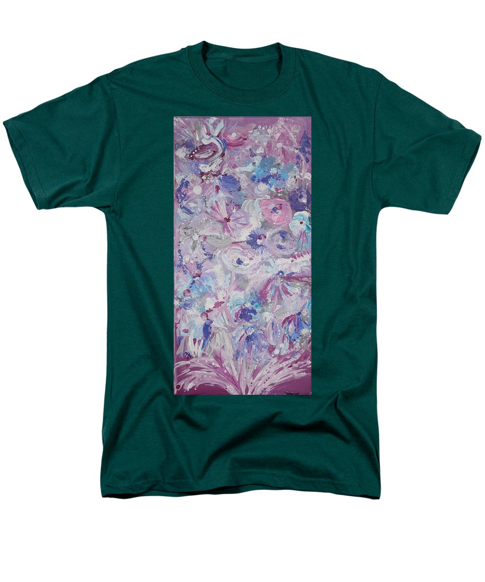 Purple Bloom - Blooming Collection  - Men's T-Shirt  (Regular Fit)