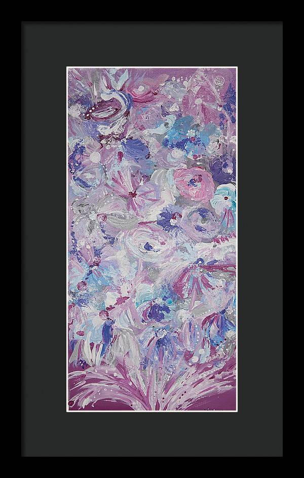 Purple Bloom - Blooming Collection  - Framed Print