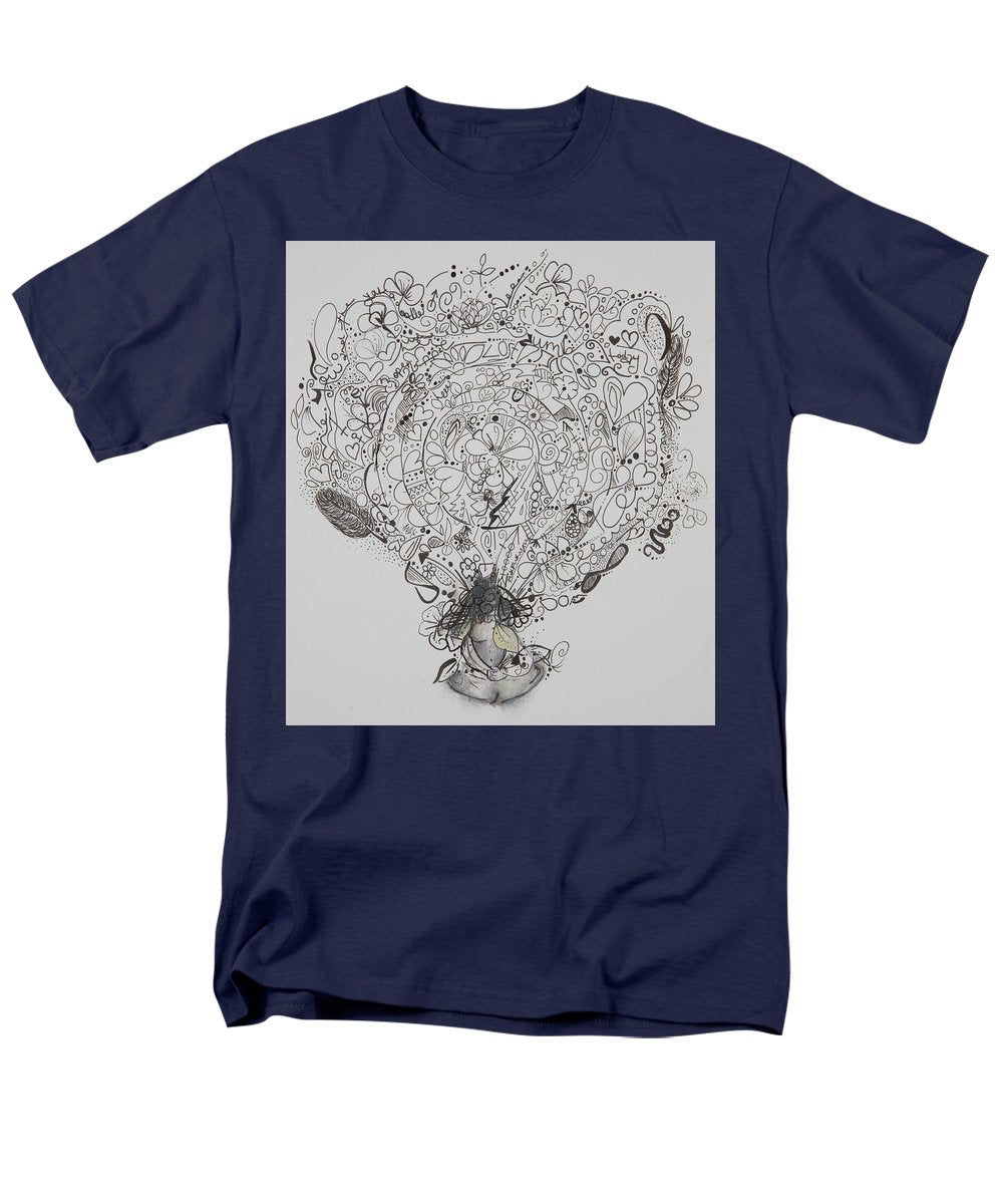 Resents - Zentangle Collection - Men's T-Shirt  (Regular Fit)