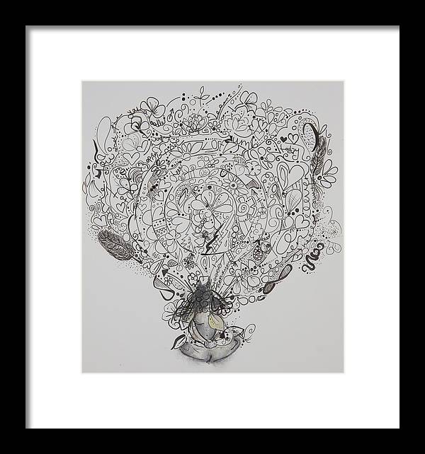 Resents - Zentangle Collection - Framed Print