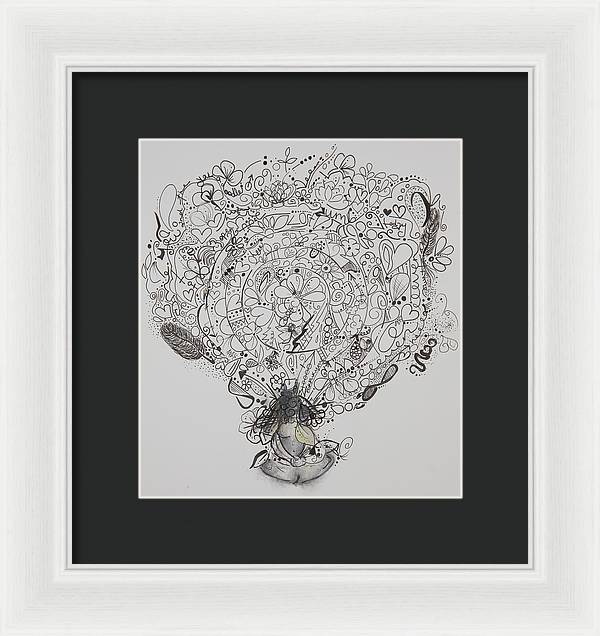 Resents - Zentangle Collection - Framed Print