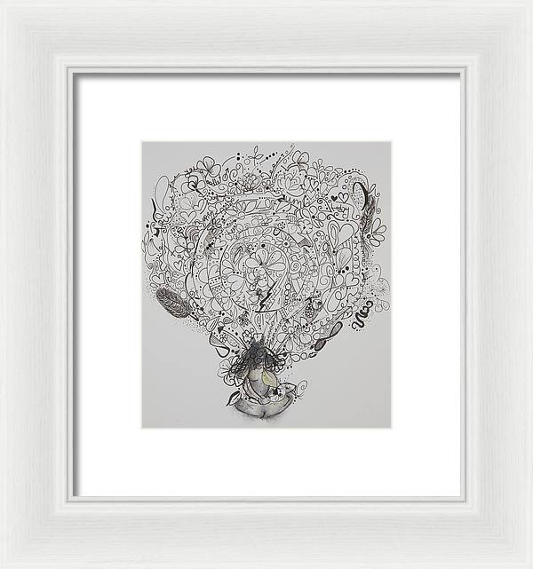 Resents - Zentangle Collection - Framed Print