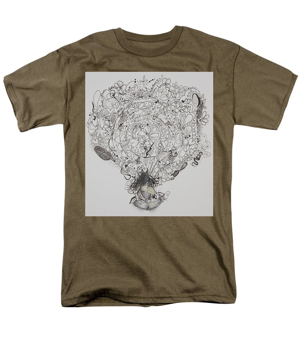 Resents - Zentangle Collection - Men's T-Shirt  (Regular Fit)