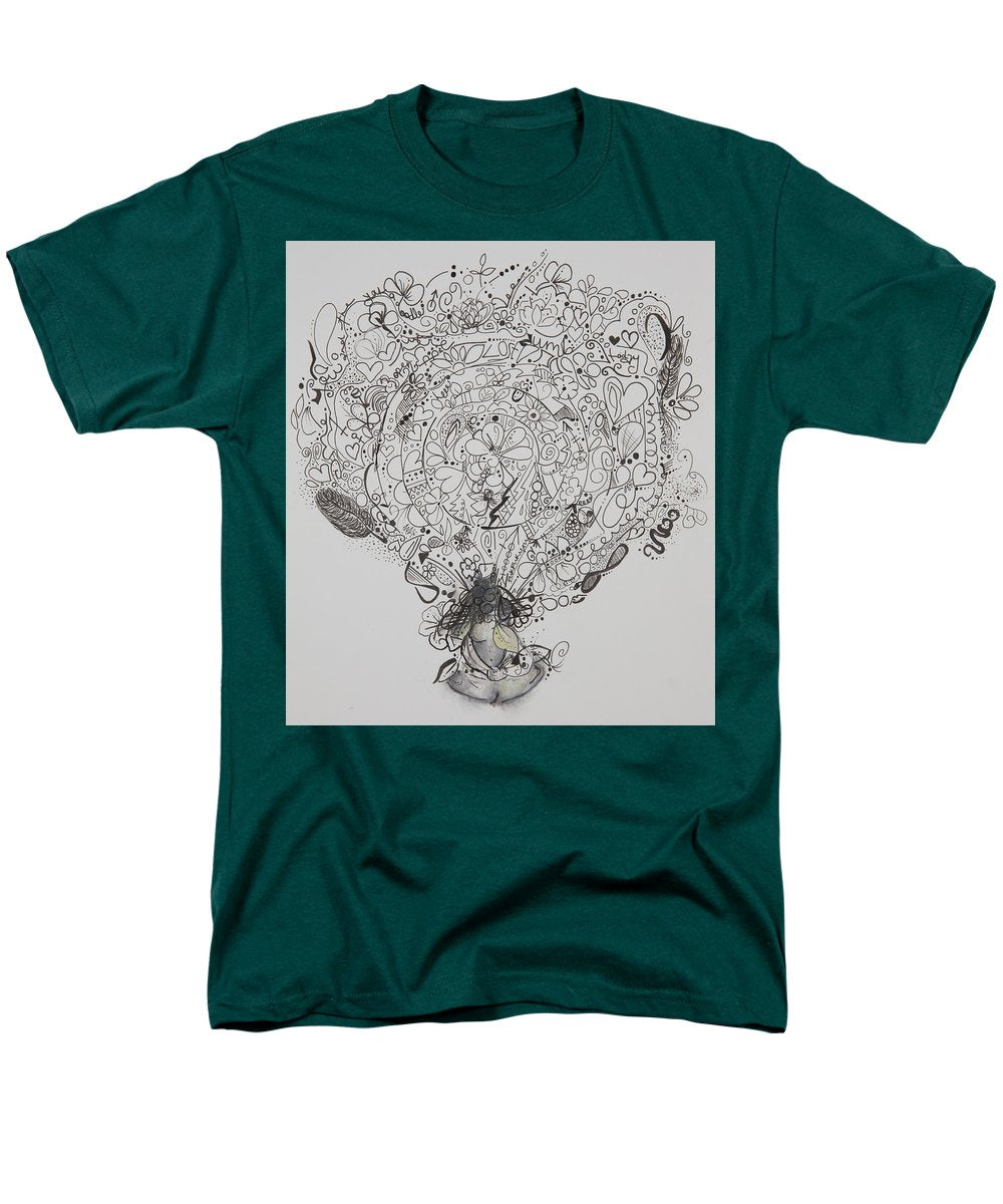 Resents - Zentangle Collection - Men's T-Shirt  (Regular Fit)