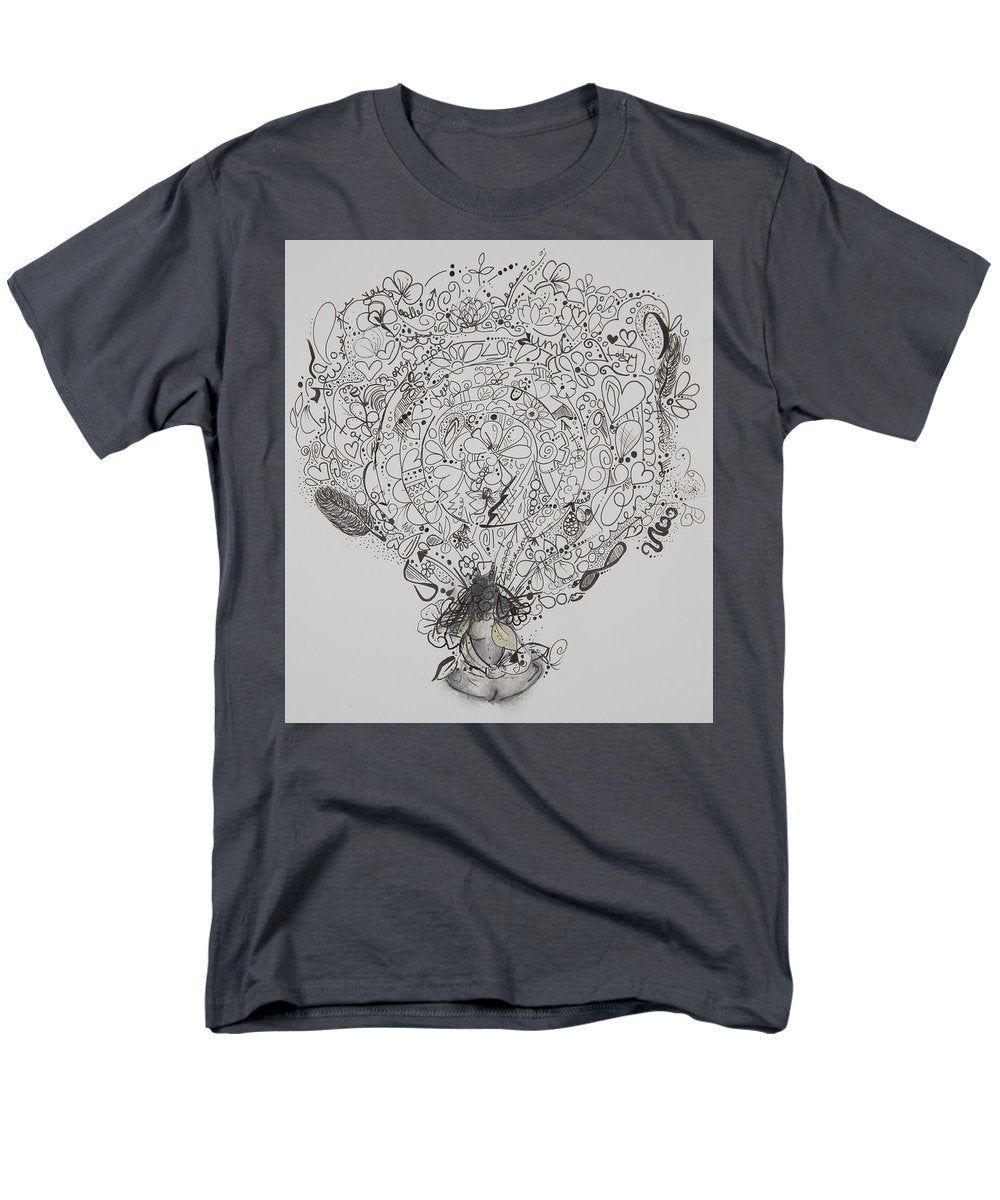 Resents - Zentangle Collection - Men's T-Shirt  (Regular Fit)