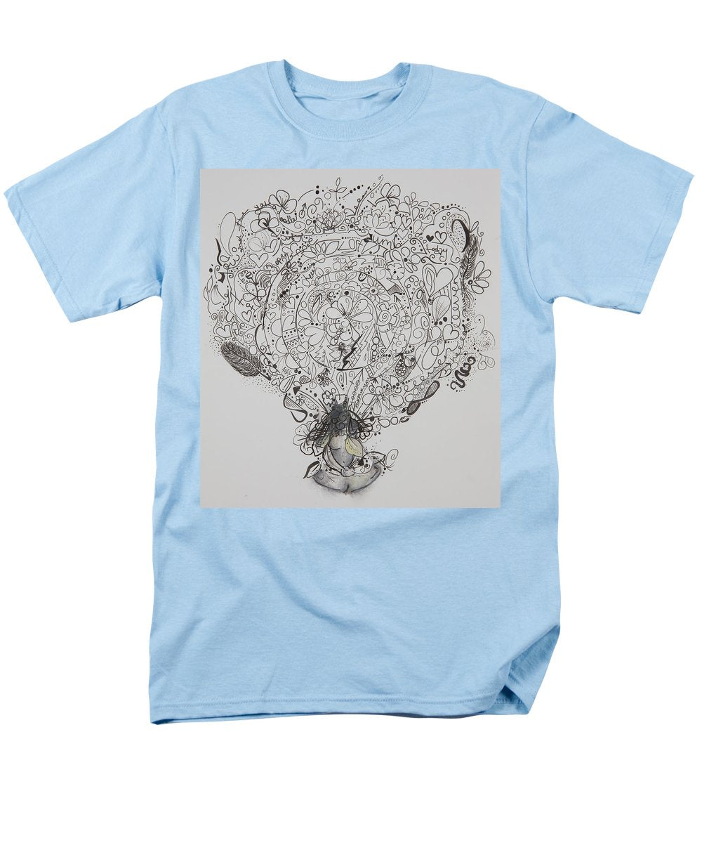 Resents - Zentangle Collection - Men's T-Shirt  (Regular Fit)