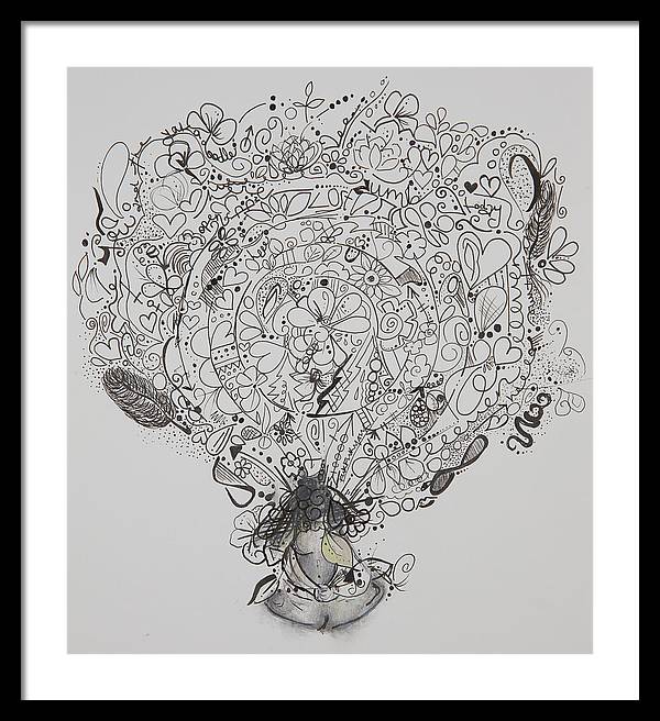 Resents - Zentangle Collection - Framed Print