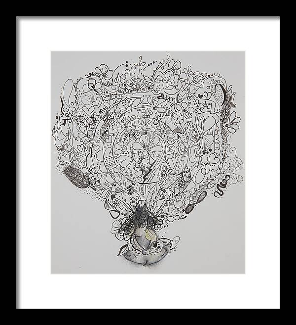 Resents - Zentangle Collection - Framed Print