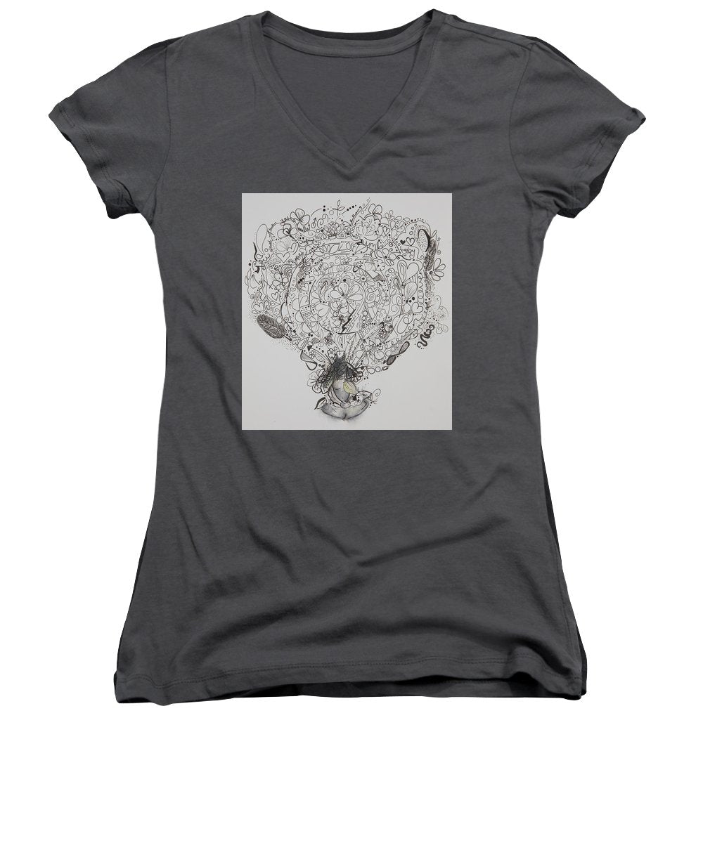 Resents - Zentangle Collection - Women's V-Neck