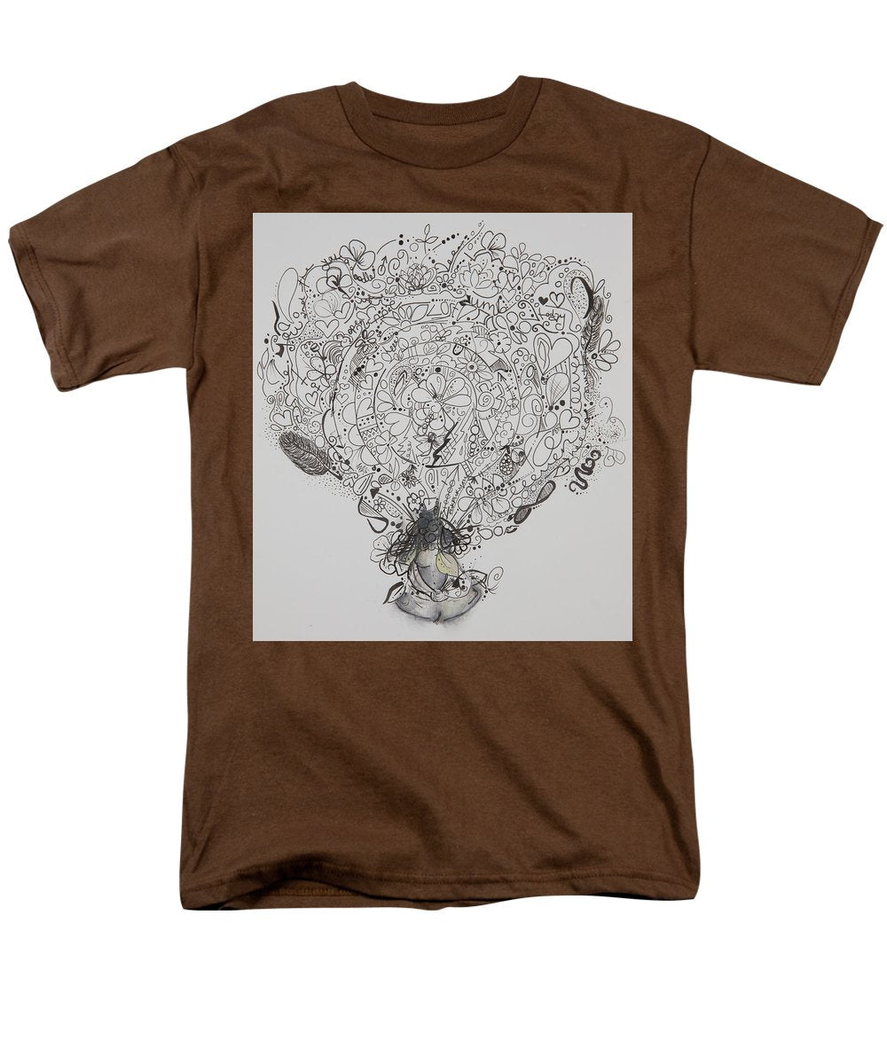 Resents - Zentangle Collection - Men's T-Shirt  (Regular Fit)