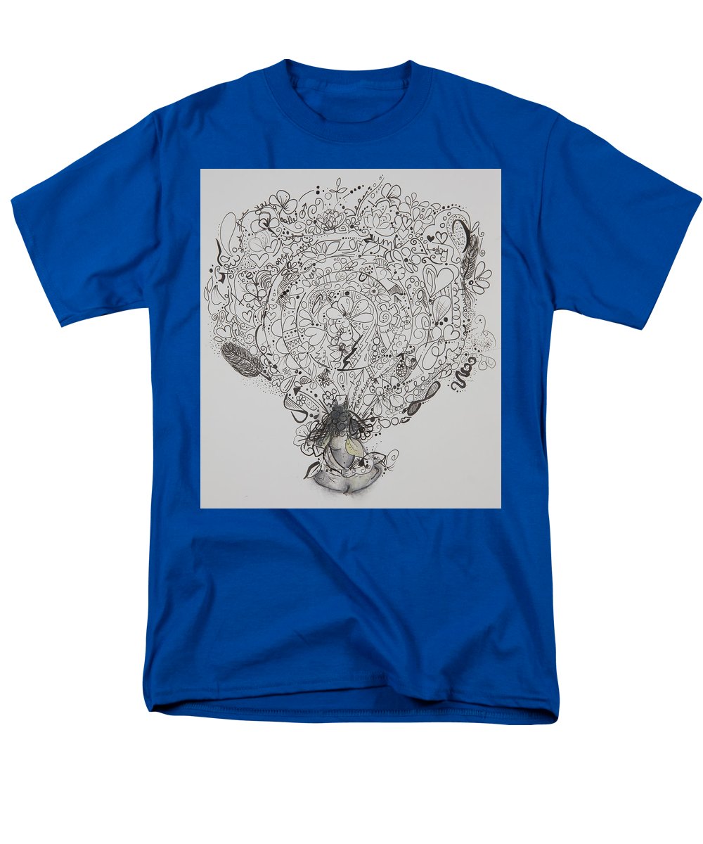 Resents - Zentangle Collection - Men's T-Shirt  (Regular Fit)