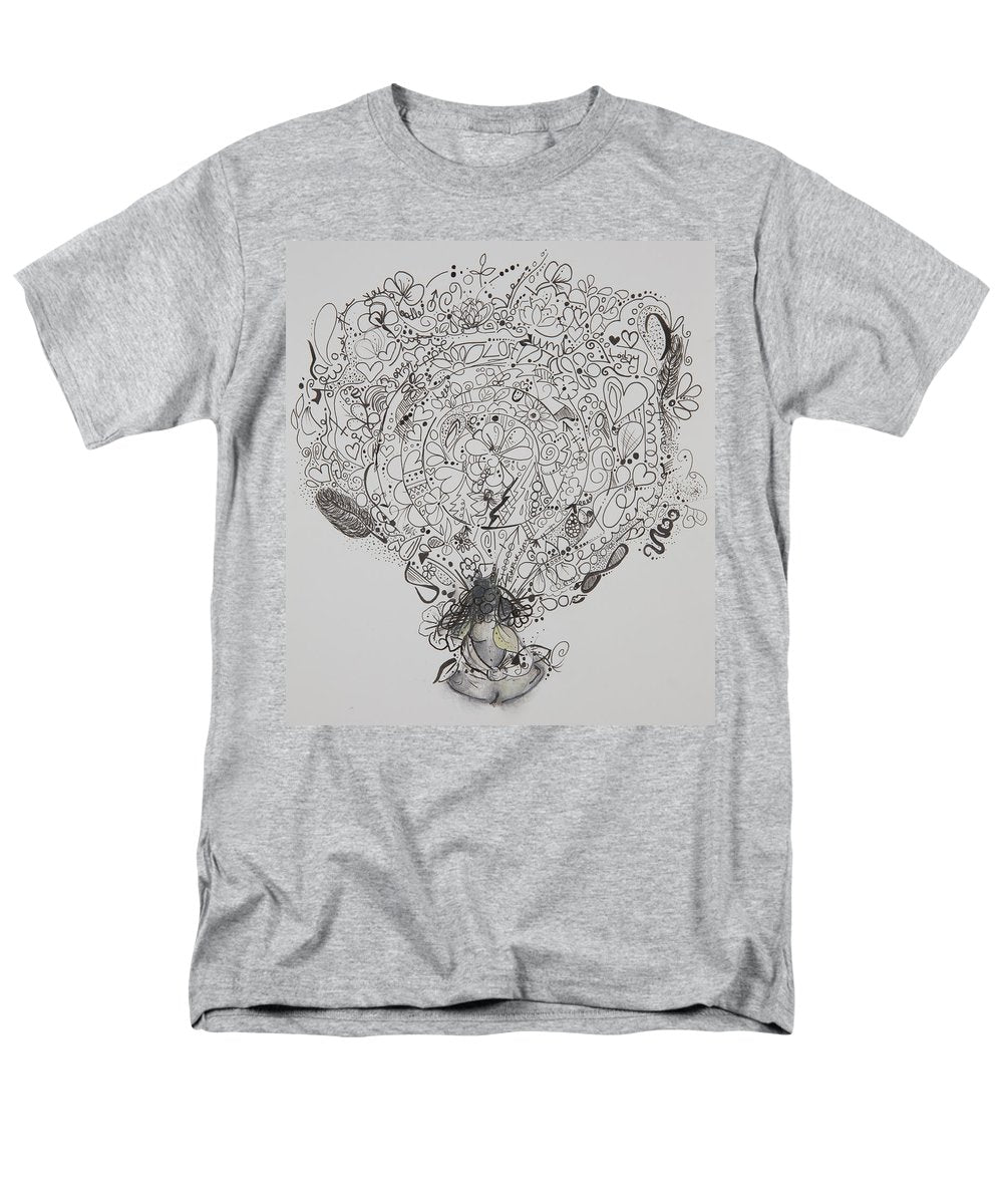 Resents - Zentangle Collection - Men's T-Shirt  (Regular Fit)