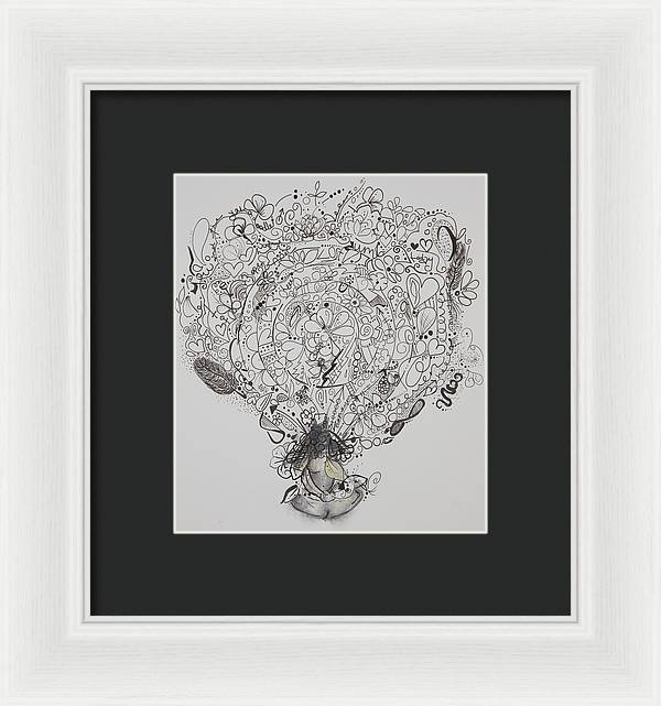 Resents - Zentangle Collection - Framed Print