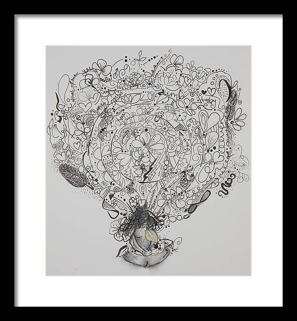 Resents - Zentangle Collection - Framed Print