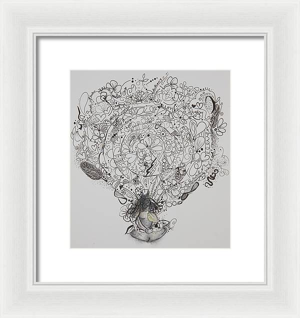 Resents - Zentangle Collection - Framed Print