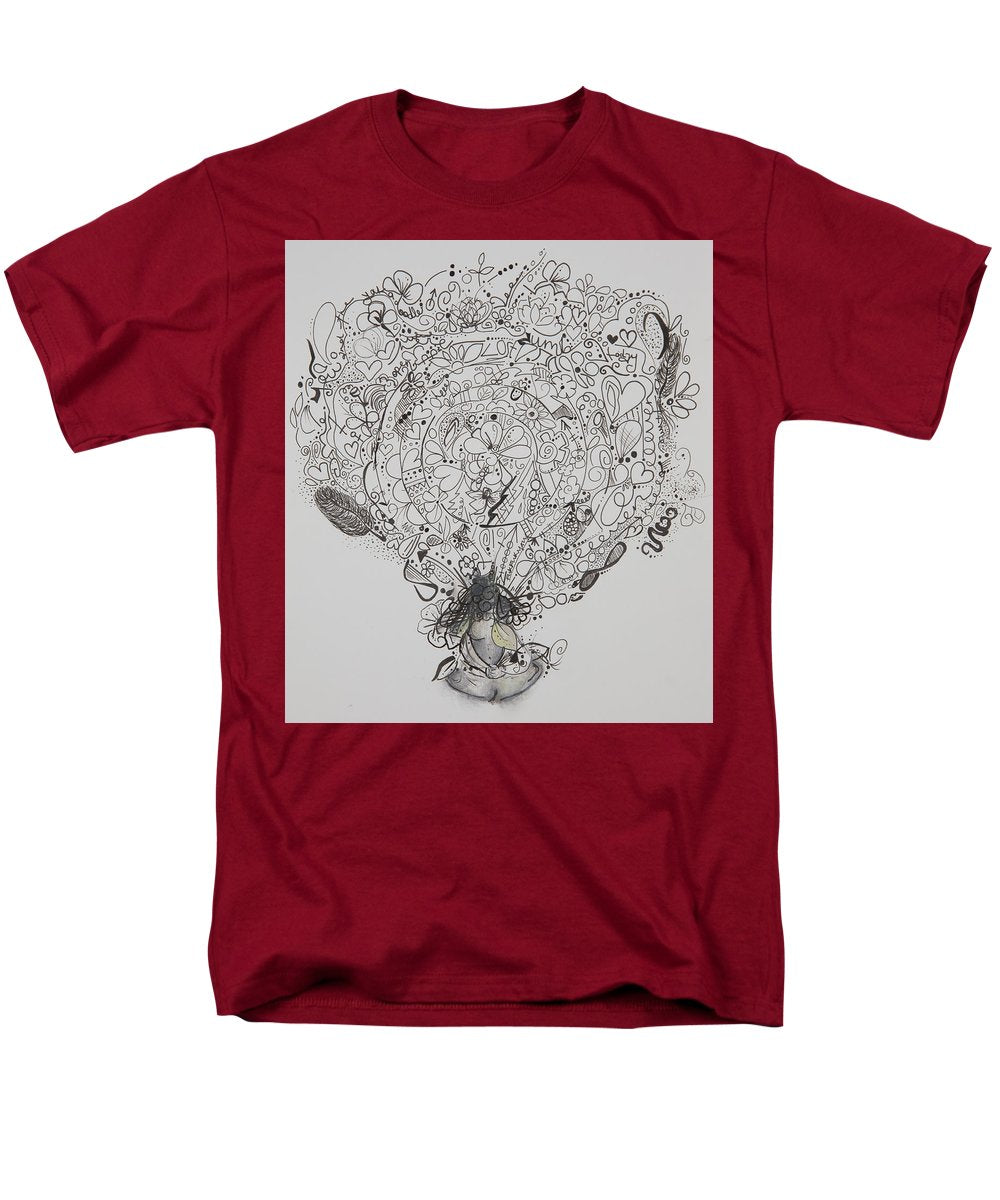 Resents - Zentangle Collection - Men's T-Shirt  (Regular Fit)