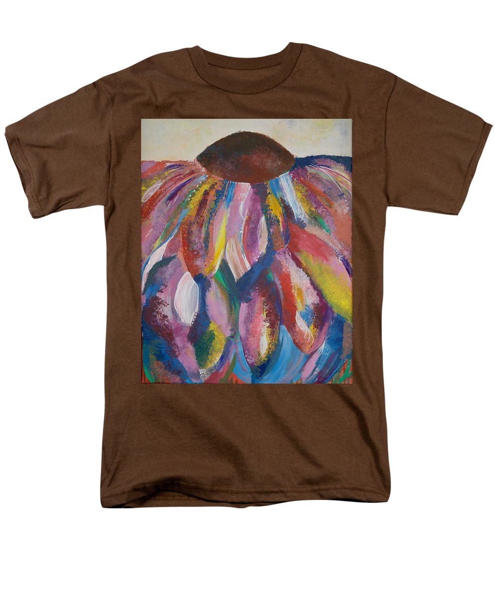 Rainbow Head - Blooming Collection - Men's T-Shirt  (Regular Fit)