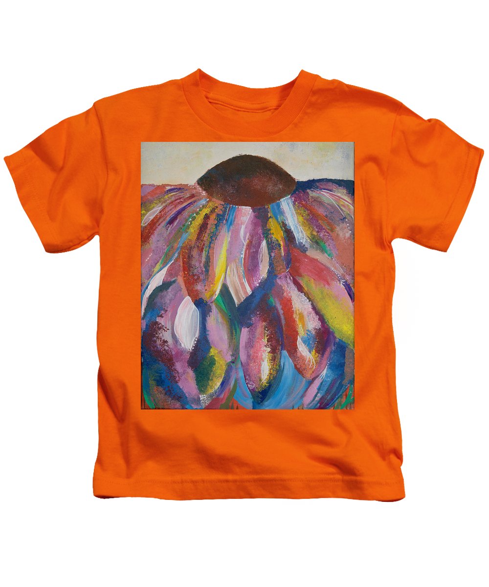 Rainbow Head - Blooming Collection - Kids T-Shirt