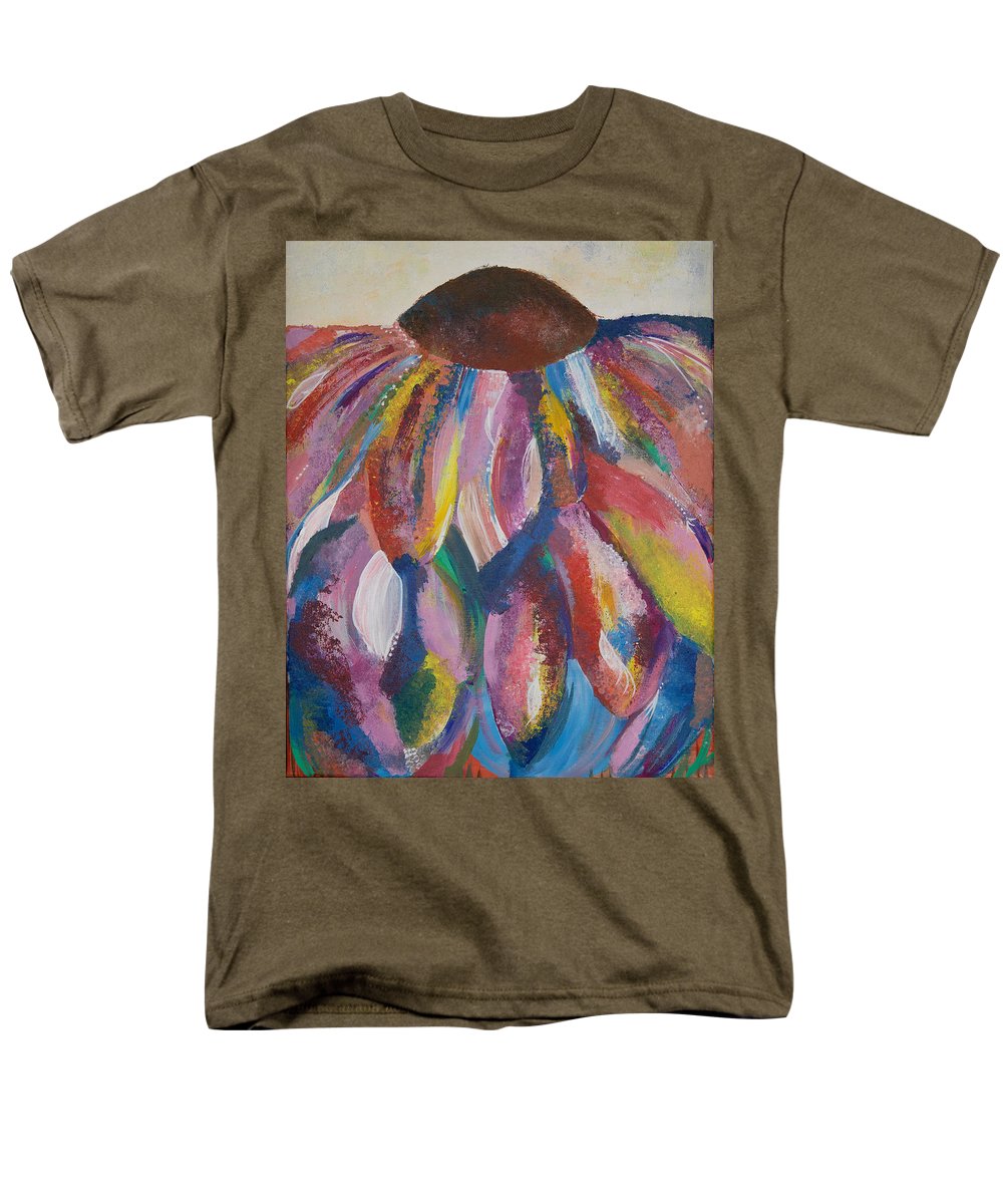 Rainbow Head - Blooming Collection - Men's T-Shirt  (Regular Fit)