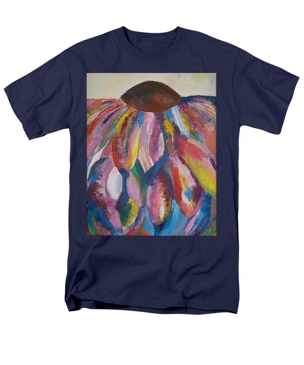 Rainbow Head - Blooming Collection - Men's T-Shirt  (Regular Fit)