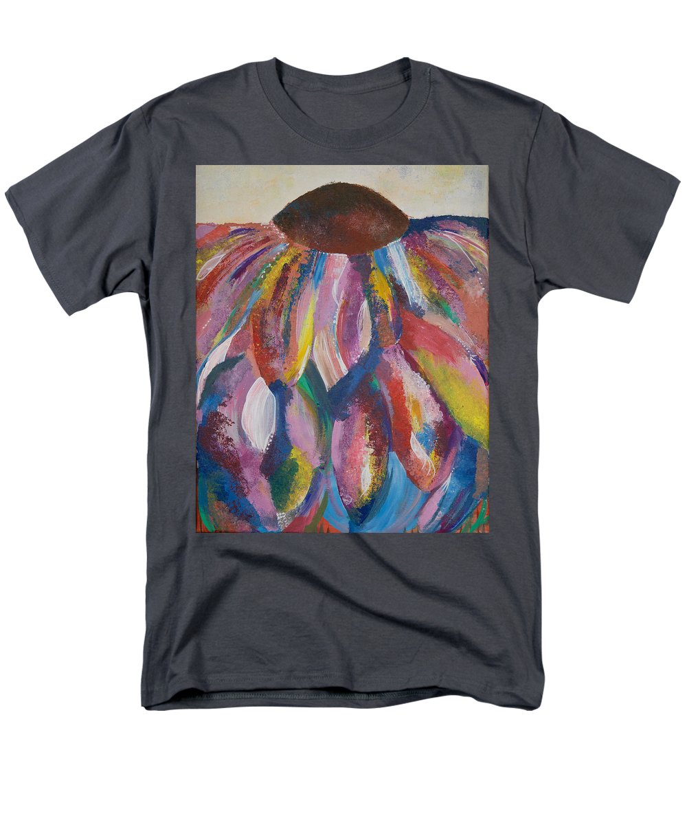 Rainbow Head - Blooming Collection - Men's T-Shirt  (Regular Fit)