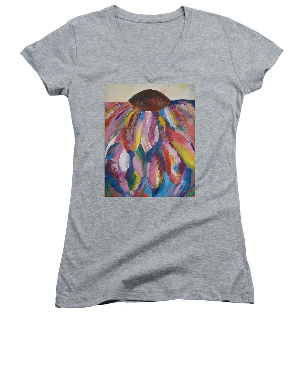 Rainbow Head - Blooming Collection - Women's V-Neck