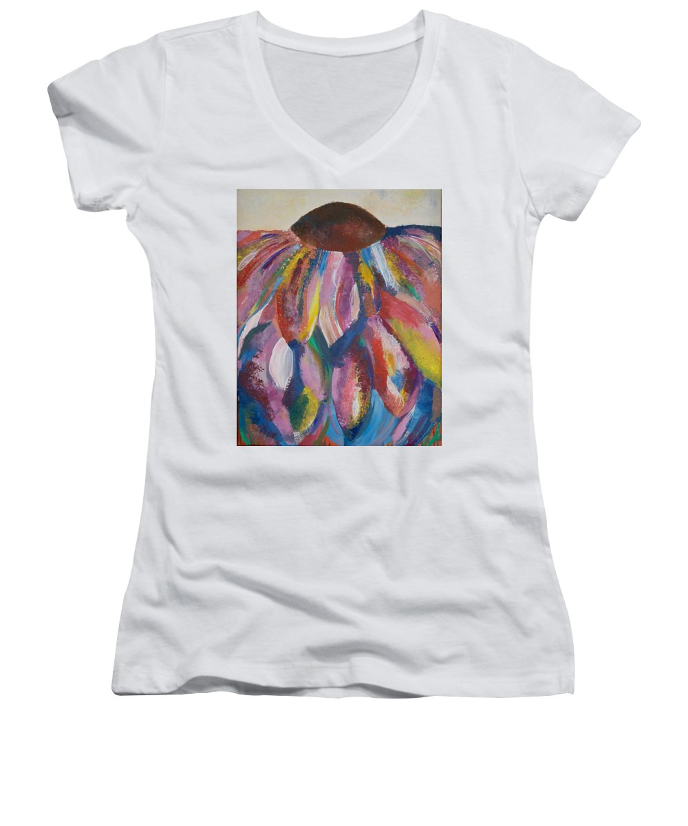 Rainbow Head - Blooming Collection - Women's V-Neck