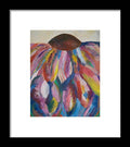Rainbow Head - Blooming Collection - Framed Print