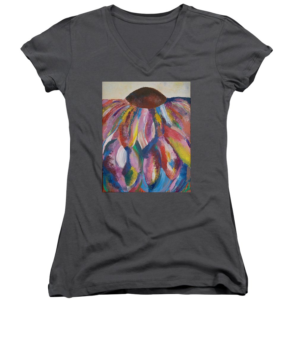 Rainbow Head - Blooming Collection - Women's V-Neck