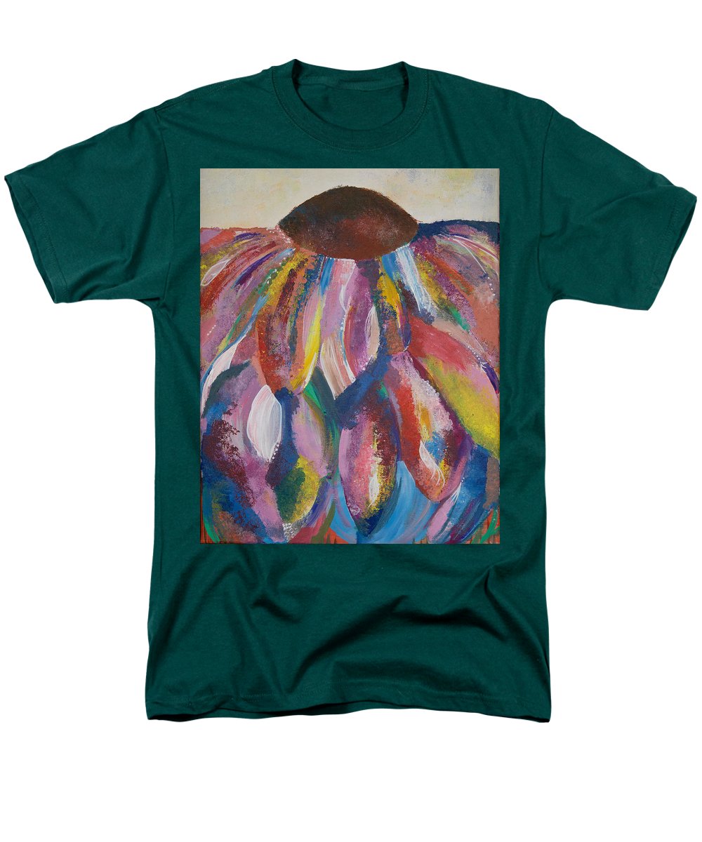 Rainbow Head - Blooming Collection - Men's T-Shirt  (Regular Fit)