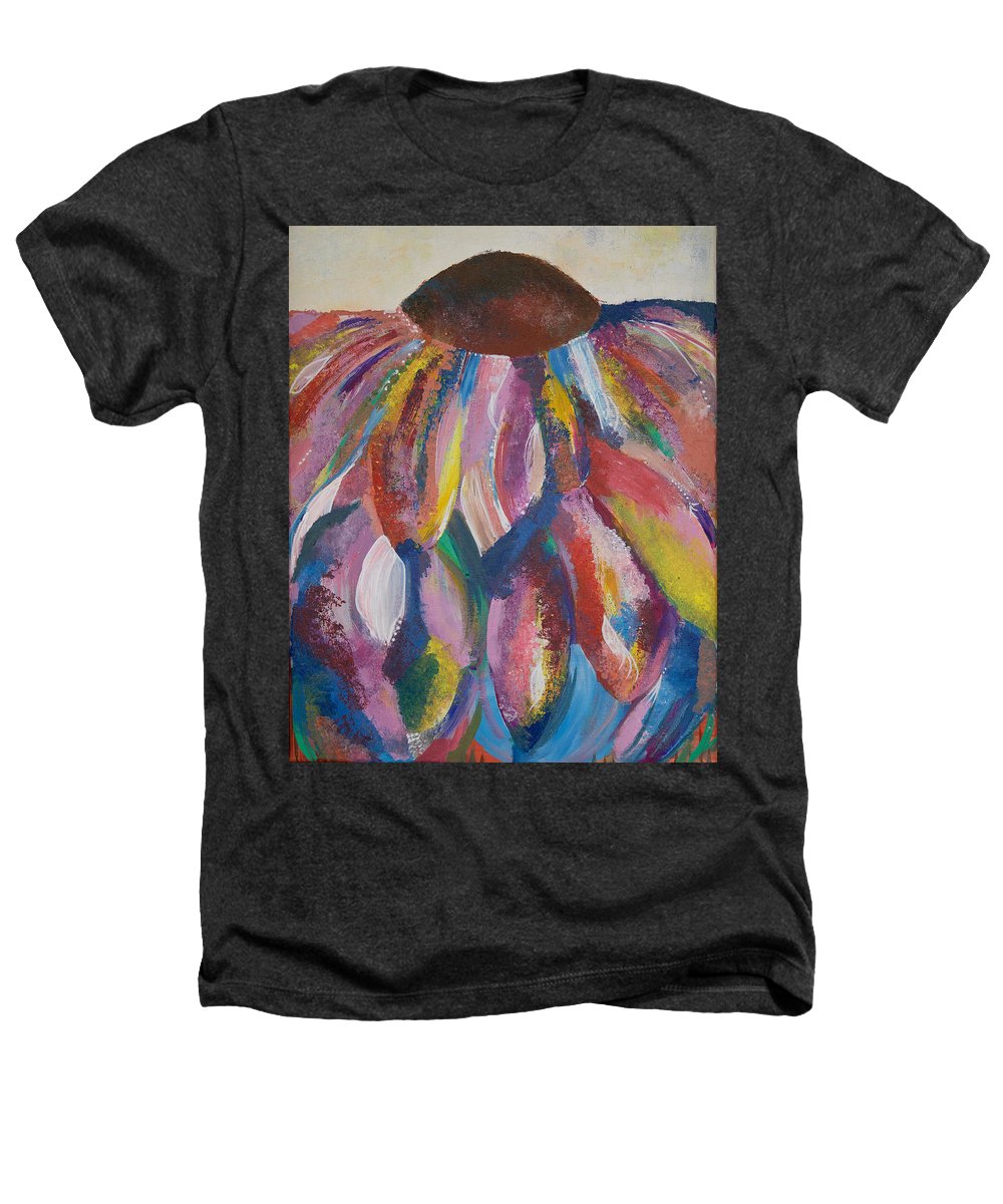 Rainbow Head - Blooming Collection - Heathers T-Shirt