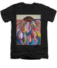 Rainbow Head - Blooming Collection - Men's V-Neck T-Shirt