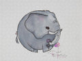 Round Calf - Elephant Collection  - Puzzle
