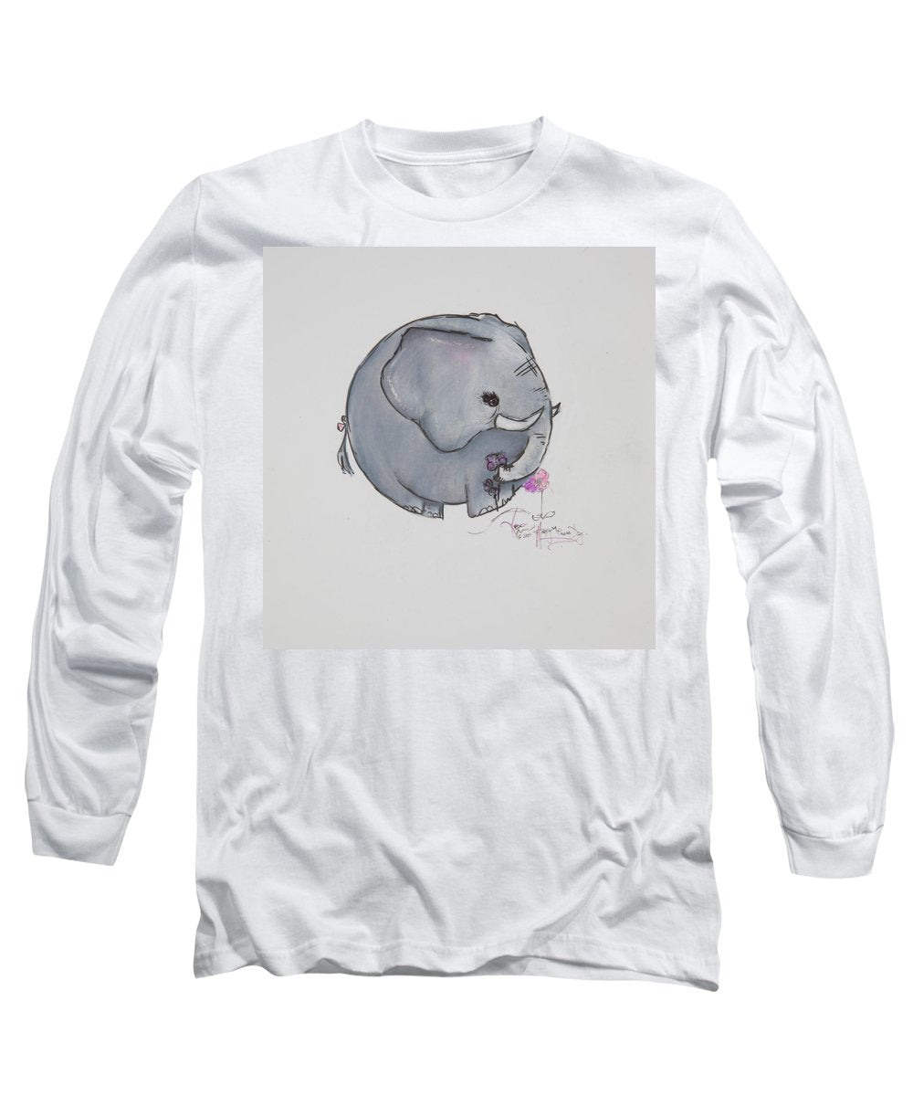 Round Calf - Elephant Collection  - Long Sleeve T-Shirt