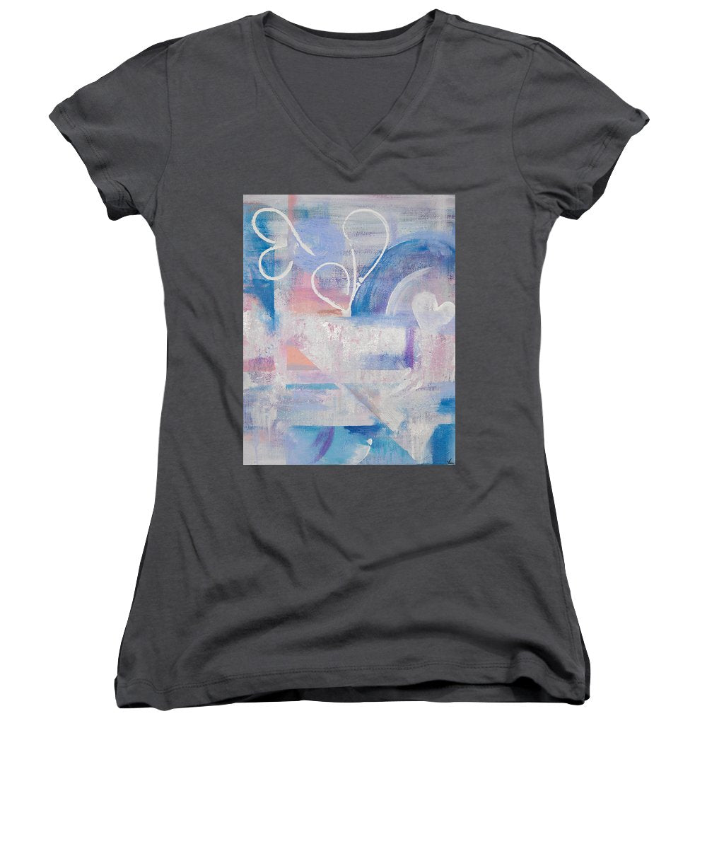 Silver Linings - Corazones Collection  - Women's V-Neck