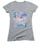 Silver Linings - Corazones Collection  - Women's V-Neck