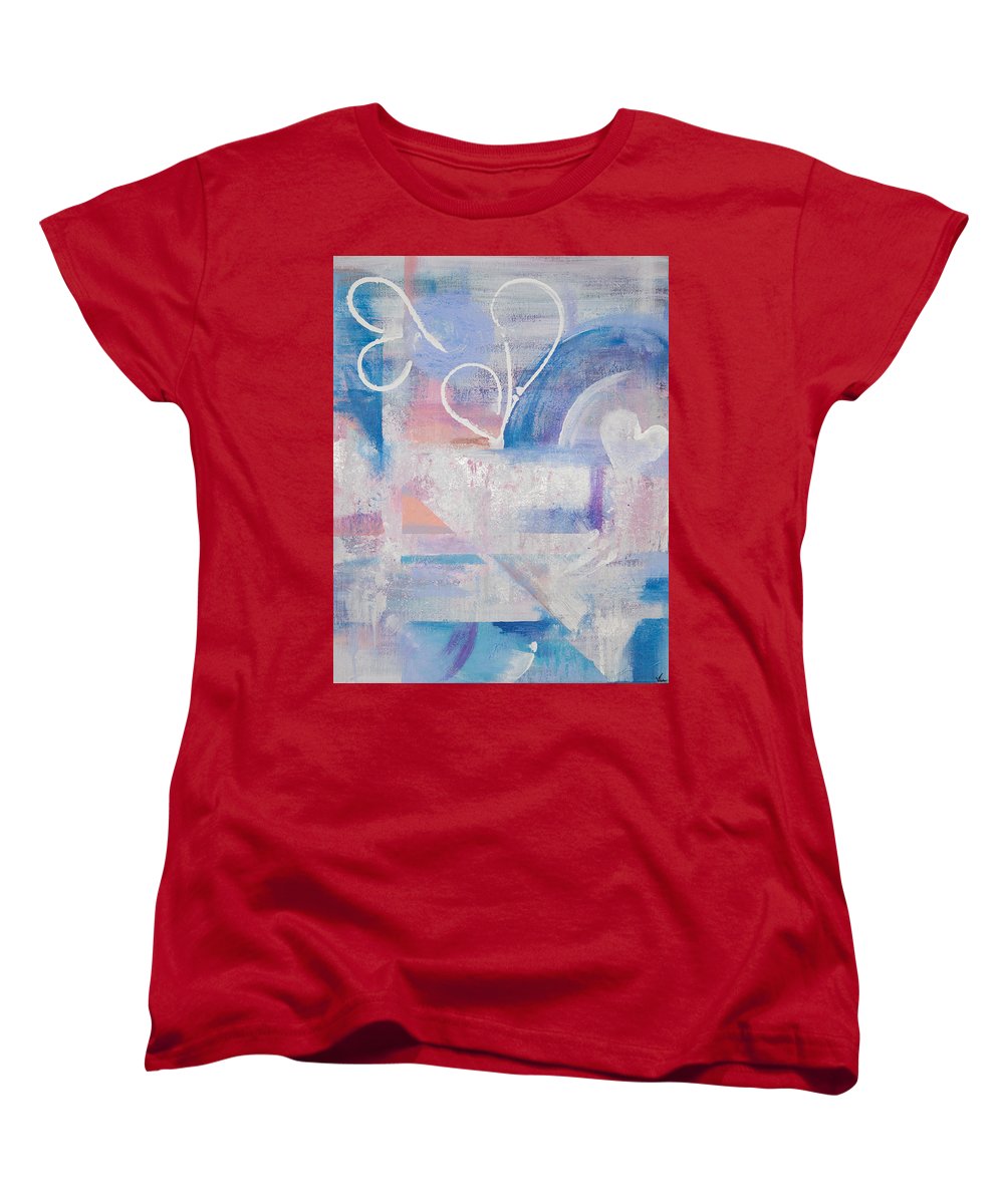 Silver Linings - Corazones Collection  - Women's T-Shirt (Standard Fit)