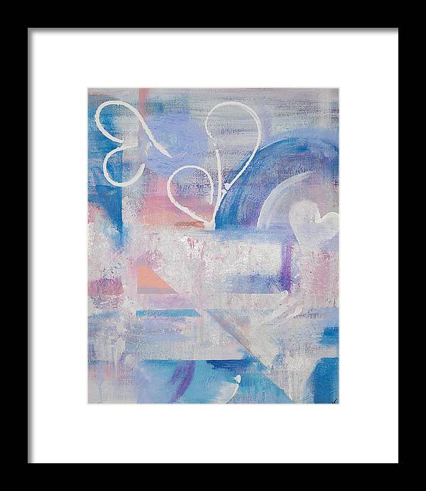 Silver Linings - Corazones Collection  - Framed Print