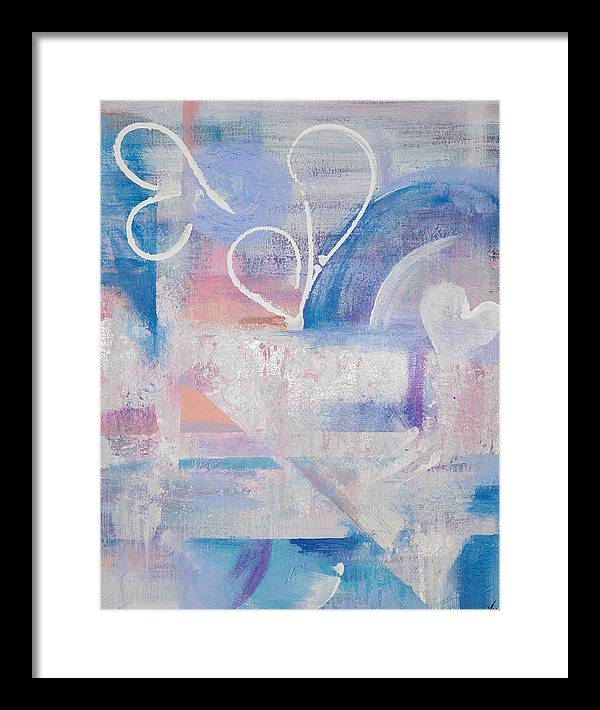 Silver Linings - Corazones Collection  - Framed Print