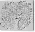 Swirls - Zentangle Collection  - Canvas Print