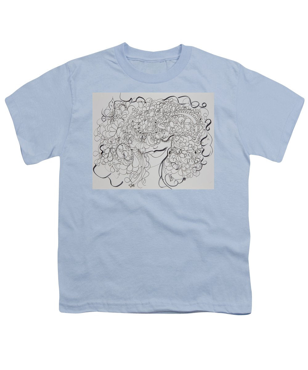 Swirls - Zentangle Collection  - Youth T-Shirt