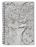 Swirls - Zentangle Collection  - Spiral Notebook